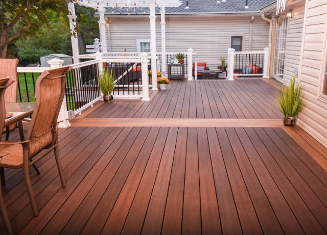Fiberon Terrassebord Symmetry Burnt Umber RK
